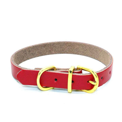 dogestyles-red-leather-dog-collar